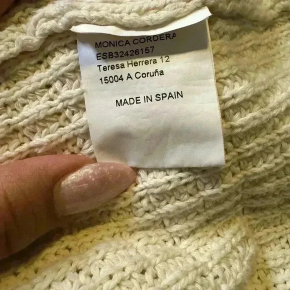 Monica Cordera Chunky Cardigan ivory. - Picture 14 of 15